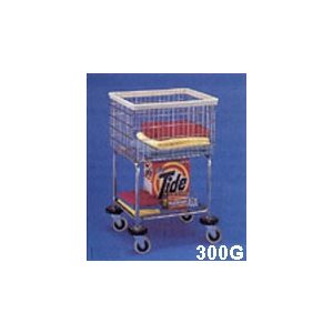 *CHROME* DELUXE ELEV. LAUNDRY CART -- SPECIFY COLOR SEE NOTES