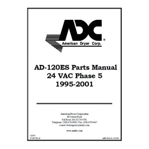 AD-120ES PARTS MANUAL-1995